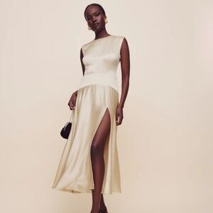 Reformation Evangeline Silk Dress - NWT - Size 4